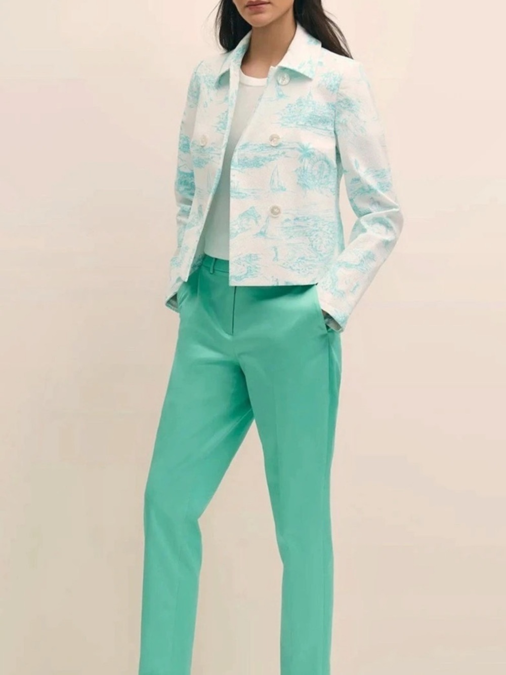 Brook Brothers - Green pants. Size 4. New.